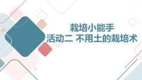 小学综合实践活动沪科·黔科版五年级上册活动二 不用土的栽培术完美版课件ppt