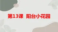 小学综合实践活动长春版三年级下册第13课 阳台小花园教课课件ppt