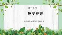 小学综合实践活动粤教版（2020）四年级下册感受春天精品ppt课件