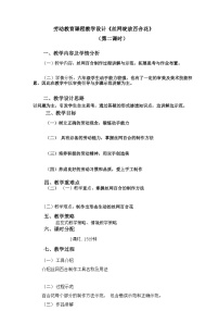 北师大版六年级活动13 丝网绽放百合花精品第二课时教学设计