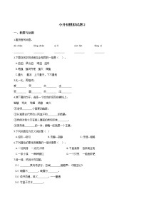 小升初模拟试题2（含答案）