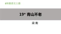 2021学年第六单元20* 青山不老教课内容课件ppt