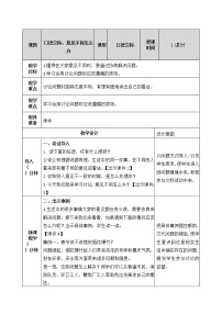 人教部编版六年级上册口语交际:意见不同怎么办教学设计