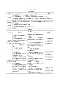 小学语文人教部编版一年级上册10 ao ou iu表格导学案