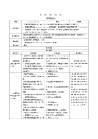 人教部编版一年级上册13 ang eng ing ong表格导学案