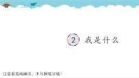 小学语文人教部编版二年级上册2 我是什么课文ppt课件