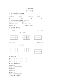 小学语文人教部编版一年级下册19 棉花姑娘课堂检测