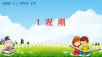 人教部编版四年级上册1 观潮教学ppt课件