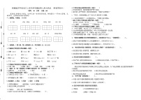 小学语文人教部编版四年级上册第七单元单元综合与测试复习练习题