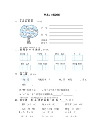 部编版 语文一年级上册期末测试卷（11）（含答案）