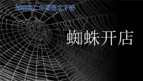 小学语文人教部编版二年级下册20 蜘蛛开店背景图课件ppt