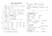 海南省三亚市吉阳区和平实验学校语文二年级2020-2021学年下学期期中试卷2（人教部编版，无答案）