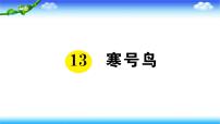 人教部编版二年级上册13 寒号鸟教学演示ppt课件