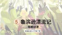 小学语文人教部编版六年级下册5 鲁滨孙漂流记（节选）备课ppt课件