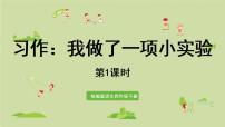 人教部编版三年级下册习作：我做了一项小实验教学课件ppt