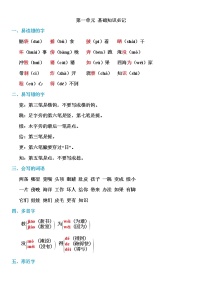 小学语文研究：部编版二年级上册语文期末知识点汇总练习题