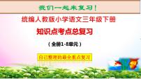 统编部编人教版三年级下册语文知识点考点期末总复习课件【全册重点整理】