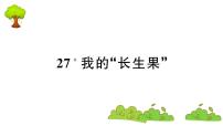 小学语文人教部编版五年级上册27* 我的“长生果”教课课件ppt