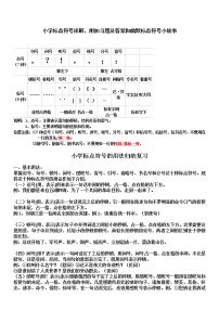 小学标点符号详解、附加习题