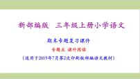 部编人教版三年级上册小学语文期末专题复习课件(专题五-课外阅读专题)