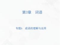 小升初语文复习 专题6  成语的理解与运用 授课课件+练习课件