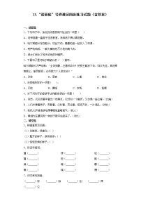 人教部编版四年级下册23 “诺曼底”号遇难记当堂达标检测题