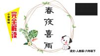 小学语文人教部编版六年级下册3 江畔独步寻花教课内容ppt课件