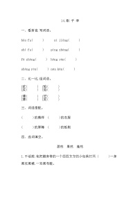 人教部编版五年级下册14 刷子李精品课时训练