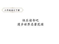 小学语文人教部编版六年级下册第二单元快乐读书吧：漫步世界名著花园完整版课件ppt