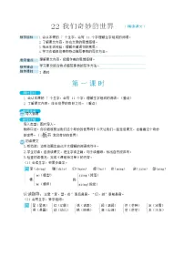 小学语文22 我们奇妙的世界精品教案设计