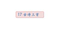 2021学年第六单元17 古诗三首望洞庭示范课ppt课件