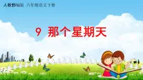 小学语文人教部编版六年级下册9 那个星期天教学课件ppt
