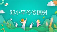 小学语文人教部编版二年级下册4 邓小平爷爷植树图片课件ppt