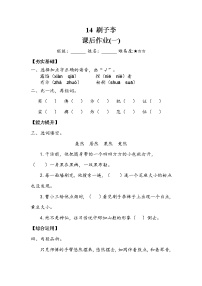 人教部编版五年级下册14 刷子李同步达标检测题