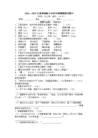 小升初模拟（试题）-2021-2022学年语文六年级下册