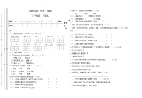 部编版语文三年级上册  期末测试题  试卷（无答案）