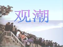 人教部编版四年级上册1 观潮教学课件ppt