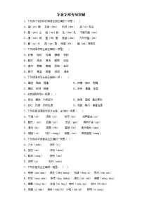 小升初字音字形专项突破练习(含答案解析)