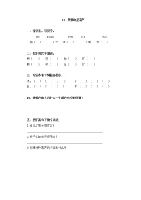 2021学年14 我要的是葫芦课时练习