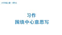 语文六年级上册习作：围绕中心意思写集体备课ppt课件