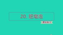人教部编版三年级下册20 肥皂泡习题ppt课件