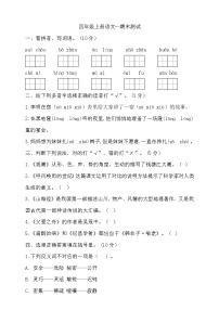 （期末测试）语文-四年级上册-部编人教版 (14)