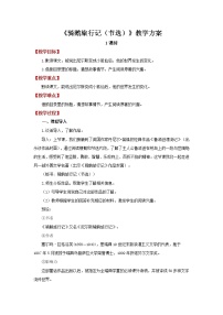 2020-2021学年6* 骑鹅旅行记(节选)教学设计及反思