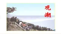 语文四年级上册第一单元1 观潮说课ppt课件