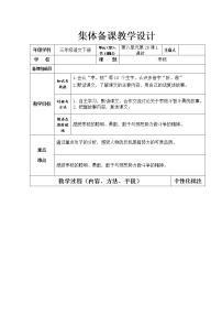 人教部编版三年级下册28* 枣核教案