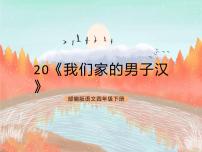 2021学年19* 我们家的男子汉完美版ppt课件