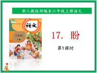 语文六年级上册17 盼完整版ppt课件