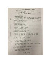 六年级下册语文试题 福建省莆田市荔城区2020-2021学年六年级语文下册期中试卷（无答案）部编版