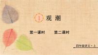 小学第一单元1 观潮示范课ppt课件