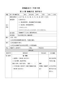 小学语文20 蜘蛛开店教学设计